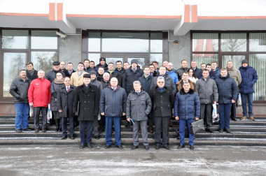  Представители Министерства РБ - участники заседания постоянной рабочей группы МАЗ